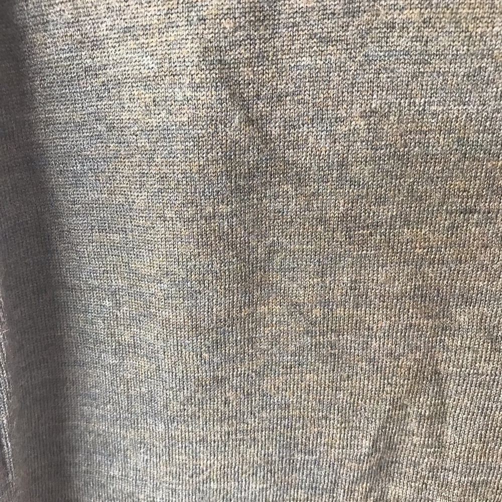 Eileen Fisher Olive Merino Wool Shell Top - Picture 4 of 7
